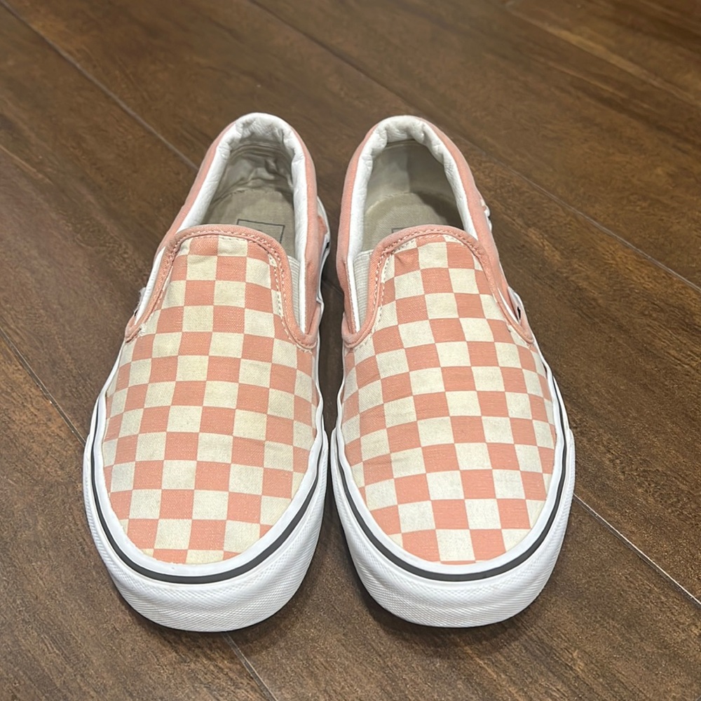 VANS CHECKERBOARD CLASSIC SLIP-ON SHOE size 8.5